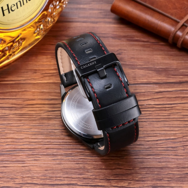Wrist Watch – Leather (Orange)