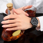 Wrist Watch – Leather (Orange)