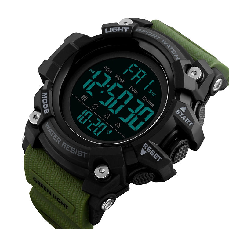 Digital Watch – 1384 Multifunctional Men Outdoor Fashion Noctilucent Waterproof LED...
