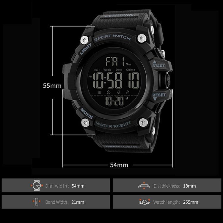 Digital Watch – 1384 Multifunctional Men Outdoor Fashion Noctilucent Waterproof LED...
