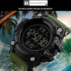 Digital Watch – 1384 Multifunctional Men Outdoor Fashion Noctilucent Waterproof LED...