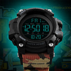 Digital Watch – 1384 Multifunctional Men Outdoor Fashion Noctilucent Waterproof LED...