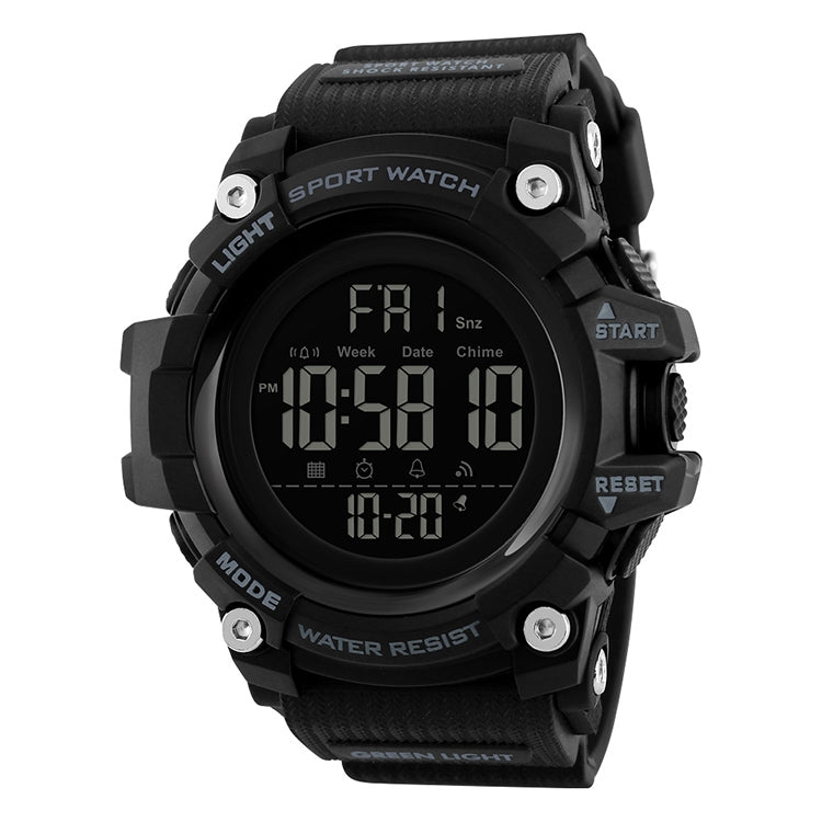 Digital Watch – 1384 Multifunctional Men Outdoor Fashion Noctilucent Waterproof LED...