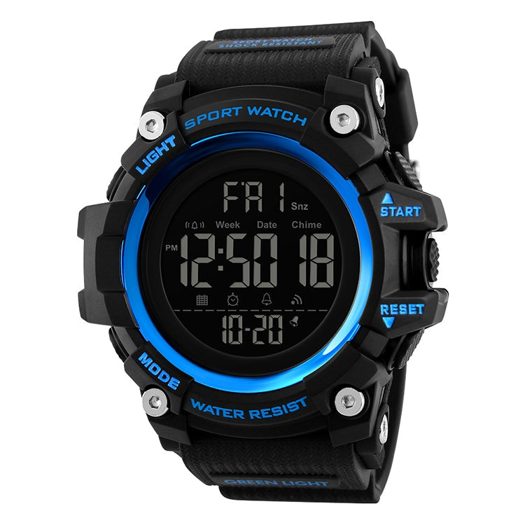 Digital Watch – 1384 Multifunctional Men Outdoor Fashion Noctilucent Waterproof LED...