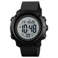 Digital Watch – 1426 Multifunctional Outdoor Fashion Noctilucent Waterproof White... White Machine Rubber Ring Black