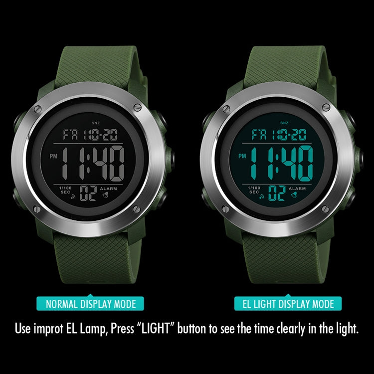 Digital Watch – 1426 Multifunctional Outdoor Fashion Noctilucent Waterproof White...