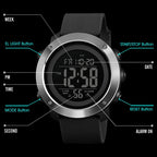 Digital Watch – 1426 Multifunctional Outdoor Fashion Noctilucent Waterproof Black...