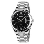 Wrist Watch – 9069 Multifunctional Outdoor Fashion Business Waterproof Silver Shell...