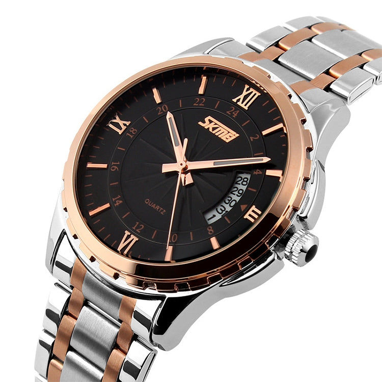 Wrist Watch – 9069 Multifunctional Outdoor Fashion Business Waterproof Interval Gold...