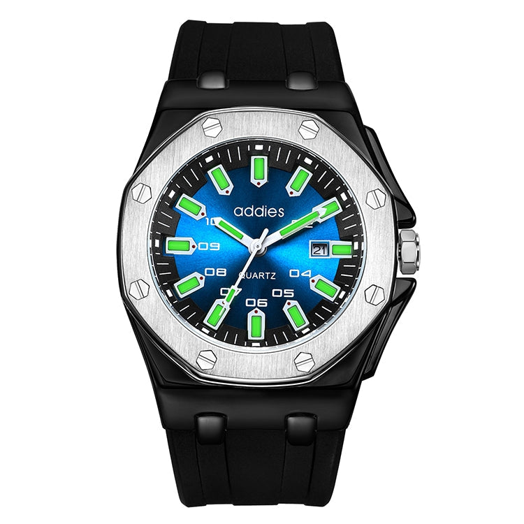 Watch – Silicone (Men) #2 Black Blue