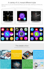 Q18S 1.54 inch IPS Screen MTK6260A Bluetooth 3.0 Smart Watch Phone, Pedometer / Sedentary Reminder / Sleeping Monitor / Anti-Loss / Remote Camera / GSM / 0.3M Camera, WA3241BJ, WA3241BS, WA3241H, WA3241WJ, WA3241WS
