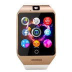 Q18S 1.54 inch IPS Screen MTK6260A Bluetooth 3.0 Smart Watch Phone, Pedometer / Sedentary Reminder / Sleeping Monitor / Anti-Loss / Remote Camera / GSM / 0.3M Camera, WA3241BJ, WA3241BS, WA3241H, WA3241WJ, WA3241WS WA3241WJ