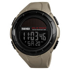 SKMEI 1405 Fashion Solar Power Outdoor Sports Watch Multifunctional 50m Waterproof Men Digital Watch