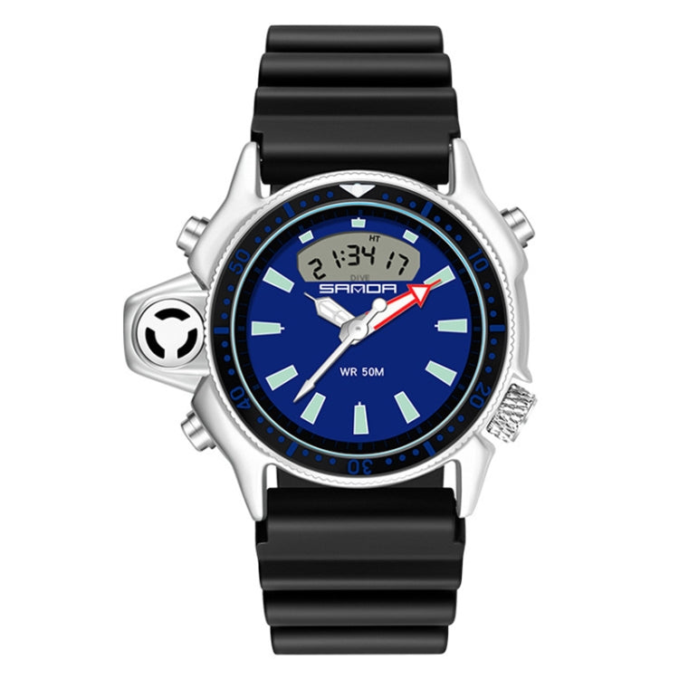 Wrist Watch – 50m Waterproof Black Blue