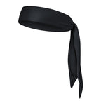 Unisex Sweat Wicking Stretchy Exercise Yoga Gym Bandana Headband Sweatband Head Tie Scarf Wrap, Size: 1.2*0.06m, Headband Sweatband (Black) – Durable Build, Easy to Use