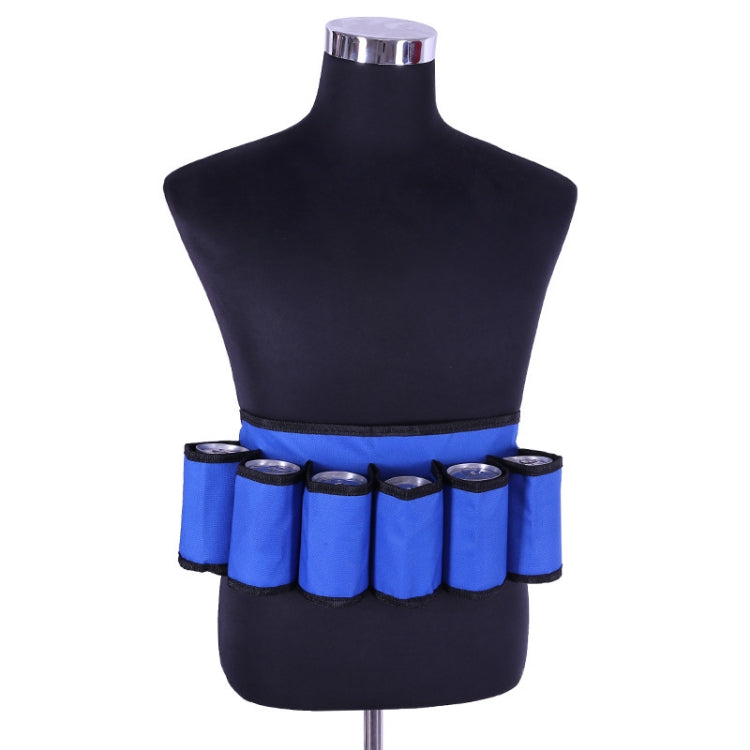 Portable Outdoor Beer Mountaineering Belt Minimalist Stylish Style Multi-function Outdoor Sports Running Hiking Riding Travelling Belt, (Blue), (Black) (Blue) Blue
