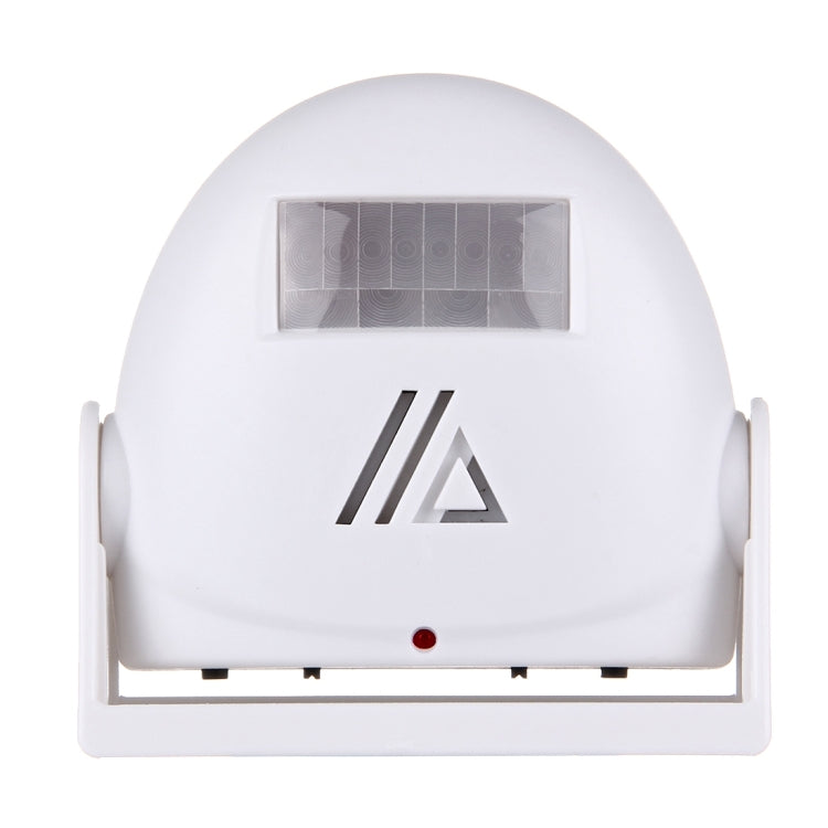 5301 Wireless Infrared Motion Sensor Welcome Alarm Intelligent Greeting Warning Doorbell, IR Distance: 10m, 5301 White 5301 White White
