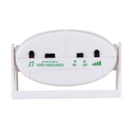5301 Wireless Infrared Motion Sensor Welcome Alarm Intelligent Greeting Warning Doorbell, IR Distance: 10m, 5301 White