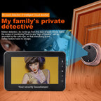 M4300A 4.3 inch Display Screen 3.0MP Camera Video Smart Doorbell, Support TF Card (32GB Max) & Motion Detection & Infrared Night Vision, M4300A