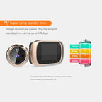 DD1 Smart Electronic Cat Eye Camera Doorbell with 2.8 inch LCD Screen, Support Infrared Night Vision
