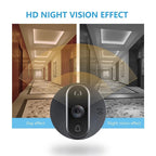 R9 4.3 inch WiFi Smart Video Visual Electronic Peephole Doorbell, R9 – Durable Build, Easy to Use