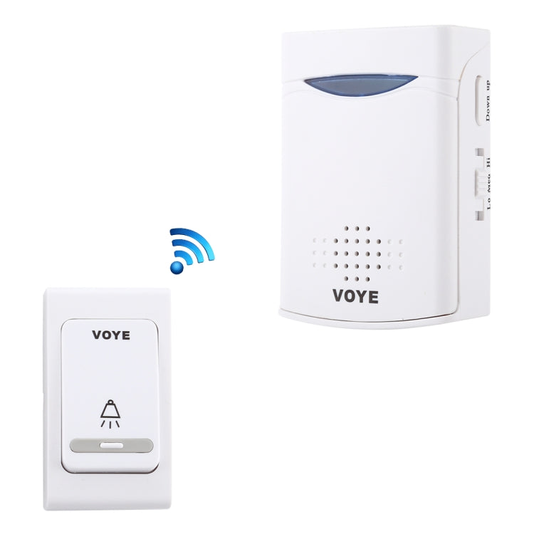VOYE V006B Home Music Remote Control Wireless Doorbell with 38 Polyphony Sounds, V006B V006B