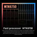 Android 8.1 MTK6750 Octa Core, Support Dual SIM, WiFi, Bluetooth, GPS