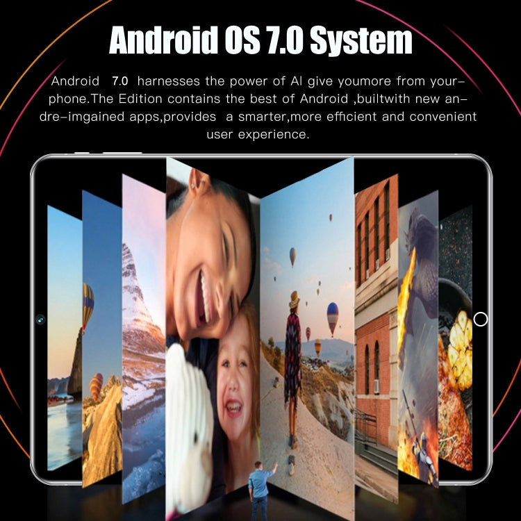 Android 7.0 MT6592 Octa Core, Support Dual SIM, WiFi, BT, GPS, 2GB+16GB – Durable Build, Easy to Use