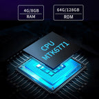 IP68 Waterproof Shockproof Dustproof, Android 10.0 MT6771 Octa Core, Support GPS/WiFi/BT/NFC, UK Plug, 8 inch 4GB+64GB