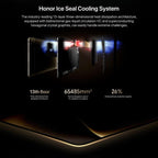 Honor MagicPad3 Pro 13.3 inch WiFi Tablet PC, 12GB+512GB MagicOS 10.0 Qualcomm Snapdragon 8 Lite Gen5 Octa Core, 12GB+512GB – Fast Charging, Bluetooth