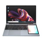UNIWA ULAP Q15ZR Laptop, 8GB+512GB, 15.6 inch and 7 inch Dual Display Windows 11 Intel Alder Lake N100 Octa Core, AU Plug, 8GB+512GB 8GB+512GB WMC1574US