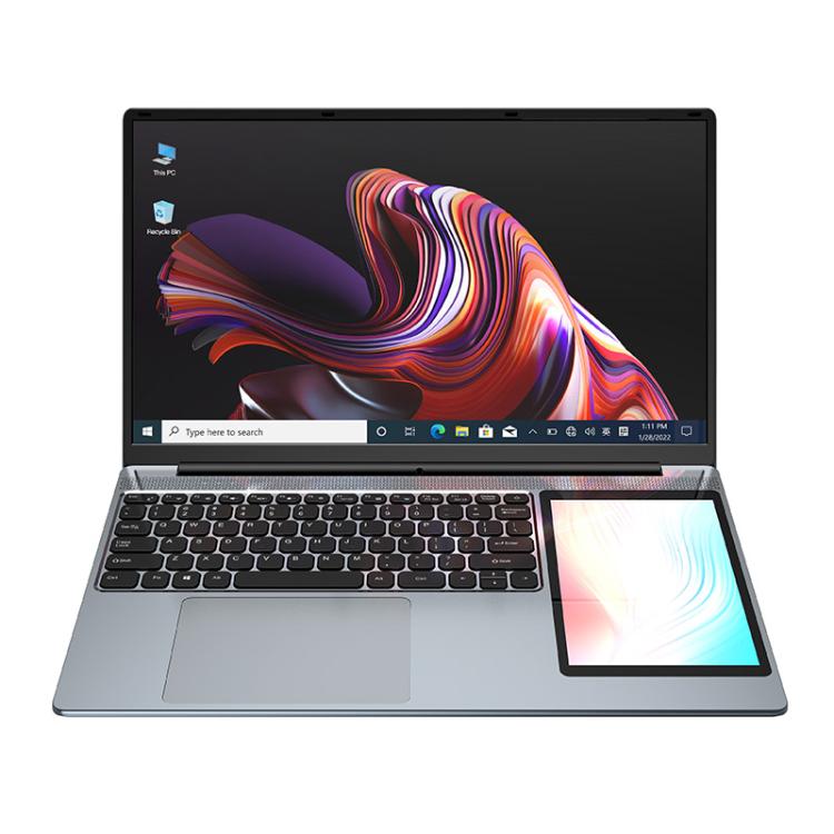 UNIWA ULAP Q15ZR Laptop, 8GB+512GB, 15.6 inch and 7 inch Dual Display Windows 11 Intel Alder Lake N100 Octa Core, AU Plug, 8GB+512GB 8GB+512GB WMC1574US