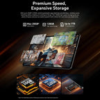 Teclast T60 Pro 4G LTE Tablet PC, 8GB+128GB, 12 inch Android 15 MediaTek Helio G99 Octa Core, Support Dual SIM, T60 Pro – Durable Build, Easy to Use