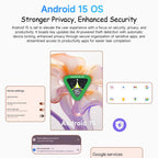 Ulefone Tab A10 Pro Kids Tablet PC, 6GB+128GB, 8.68 inch Android 15 MediaTek Helio G91 Octa Core 4G Network, EU Plug – Bluetooth, Tempered Glass, Screen Protector