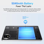 Ulefone Tab A10 Pro Kids Tablet PC, 6GB+128GB, 8.68 inch Android 15 MediaTek Helio G91 Octa Core 4G Network, EU Plug – Bluetooth, Tempered Glass, Screen Protector