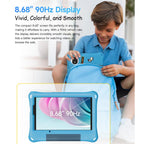 Ulefone Tab A10 Pro Kids Tablet PC, 6GB+128GB, 8.68 inch Android 15 MediaTek Helio G91 Octa Core 4G Network, EU Plug – Bluetooth, Tempered Glass, Screen Protector