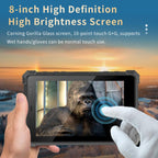 CENAVA W80Y IP68 Rugged Tablet PC, 4GB+64GB, 8 inch Windows 11 Intel Core i5-10210Y Quad Core, EU Plug, W80Y