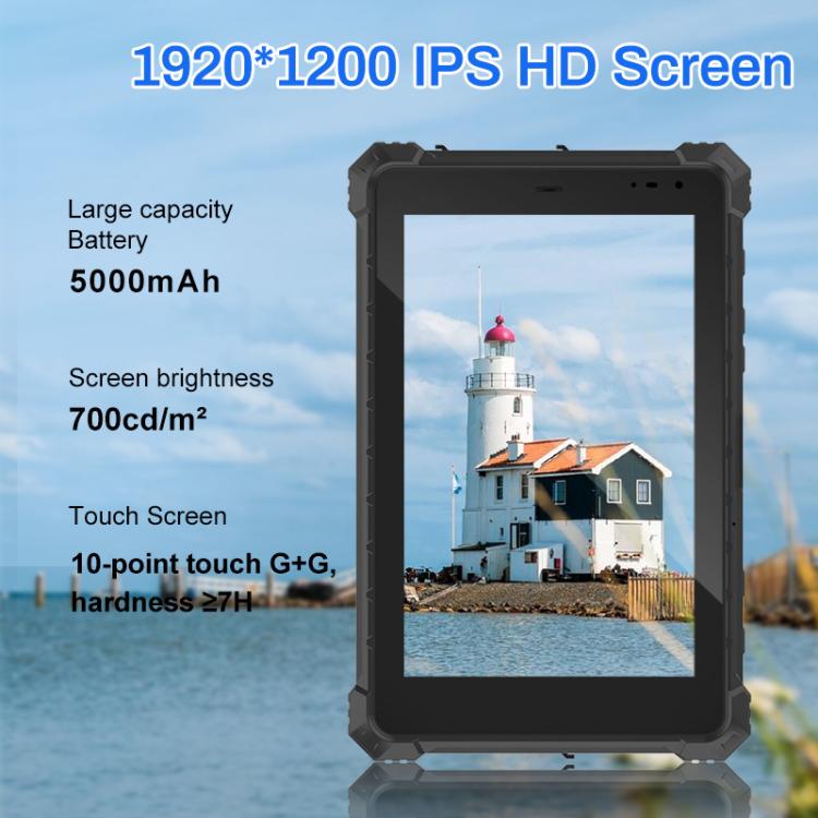 CENAVA W10Y IP68 Rugged Tablet PC, 8GB+128GB, 10.1 inch Windows 11 Intel Core i5-10210Y Quad Core, EU Plug, W10Y – Card Slot, Bluetooth