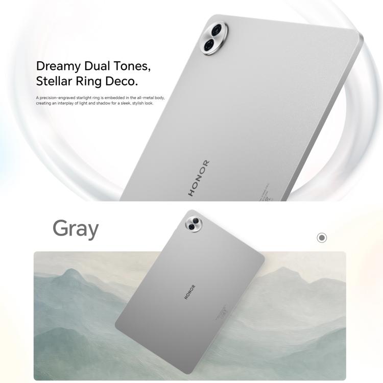 Honor Pad 10 WiFi Tablet PC, 12.1 inch 12GB+256GB MagicOS 9.0 Qualcomm Snapdragon 7 Gen3 Octa Core, 12GB+256GB