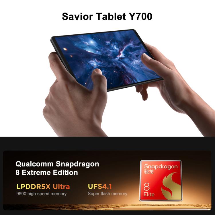 Lenovo LEGION Y700 Gen4 8.8 inch AI Gaming WIFI Tablet, 16GB+1TB, Android 15, Qualcomm Snapdragon 8Elite Octa Core, US Plug, 16GB+1TB