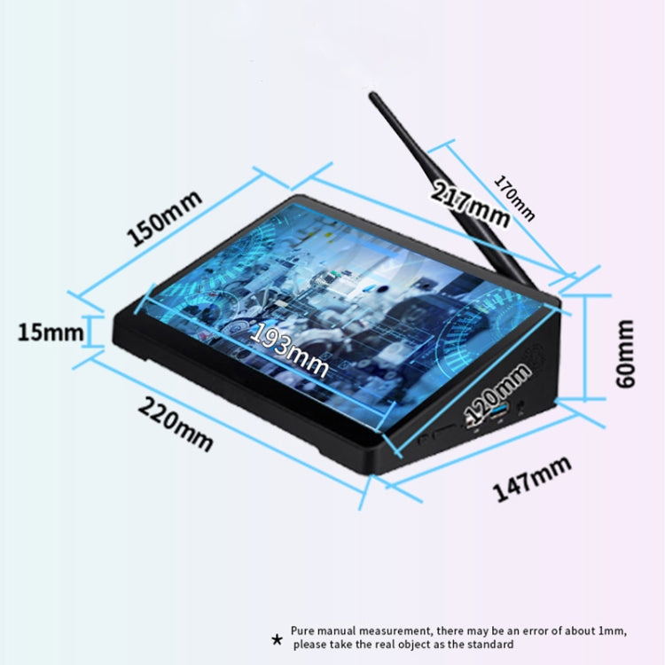 PiPo X9S All-in-One Mini PC, 9.0 inch, 4GB+64GB, Windows 10 Intel Celeron J4105 Quad Core, US Plug, 4GB+64GB – Bluetooth