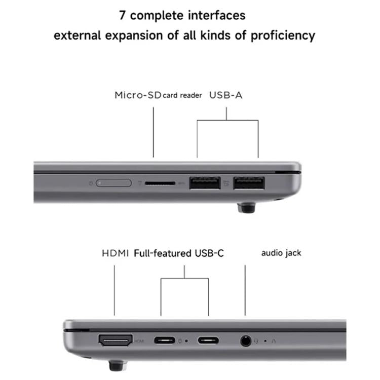 Lenovo XiaoXin 16 2025 Laptop, 16 inch, 24GB+512GB, Windows 11, Intel Core i5-13420H 8-Core, US Plug, XiaoXin 16 2025 – Bluetooth