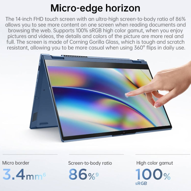Windows 10 Professional Edition, Intel Core i5-1135G7 Quad Core up to 4.2GHz, Support WiFi 6 & Bluetooth & HDMI, US Plug (Blue), Yoga 1JCD Core i5 – Fast Charging, Bluetooth
