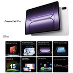 OnePlus Pad 2 Pro 13.2 inch WiFi Tablet PC, 16GB+1TB ColorOS 15.0 Qualcomm Snapdragon 8 Ultra Octa Core CPU, 16GB+1TB