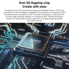MagicUI 5.0(Android R) MediaTek 1300T Octa Core, Support Dual WiFi / Bluetooth / GPS, Not Support Google Play, 8GB+128GB / Blue, 8GB+128GB / Silver