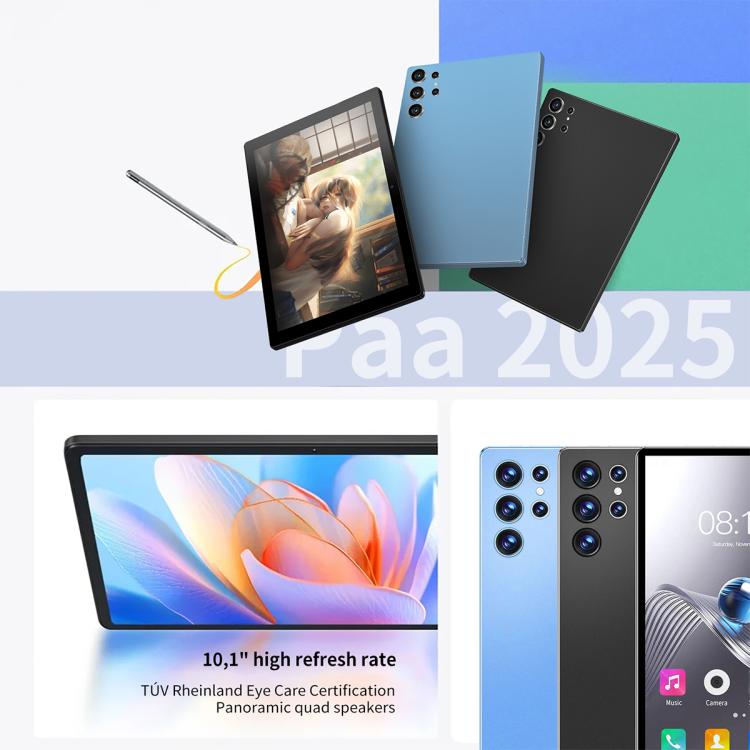 BDF H39 10.1 inch 4G LTE Tablet PC, 4GB+64GB, Android 10 MTK6750 Octa Core, Support Dual SIM, UK Plug, 6GB+128GB, UK Plug – Bluetooth