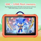BDF C8 7 inch WiFi Kids Tablet PC, 1GB+16GB, Android 8.1 MTK6735 Octa Core CPU, US Plug, 3GB+32GB