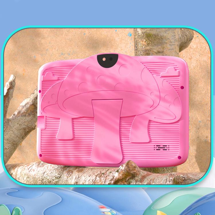 BDF 7 inch WiFi Kids Tablet PC with Mushroom Silicone Case, 1GB+16GB, Android 8.1 MTK6735 Quad Core CPU, US Plug, 3GB+32GB