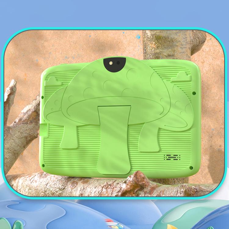 BDF 7 inch WiFi Kids Tablet PC with Mushroom Silicone Case, 2GB+32GB, Android 8.1 MTK6735 Quad Core CPU, US Plug, 4GB+64GB