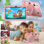 BDF 7 inch WiFi Kids Tablet PC with Spaceman Silicone Case, 1GB+16GB, Android 8.1 MTK6735 Quad Core CPU, US Plug, 3GB+32GB